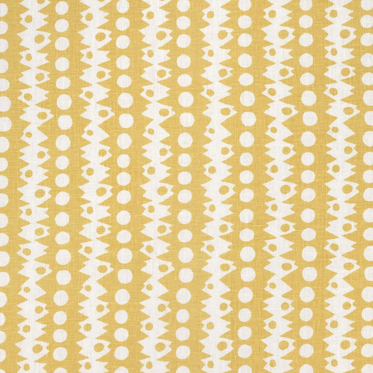 Schumacher 181551 Trickledown Citron fabric swatch