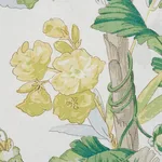 Schumacher 178131 Tropique Citron fabric swatch