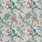 Schumacher 178132 Tropique Document fabric swatch