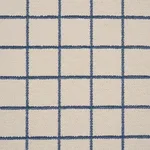 Schumacher 85921 Tucson Grid Blue fabric swatch