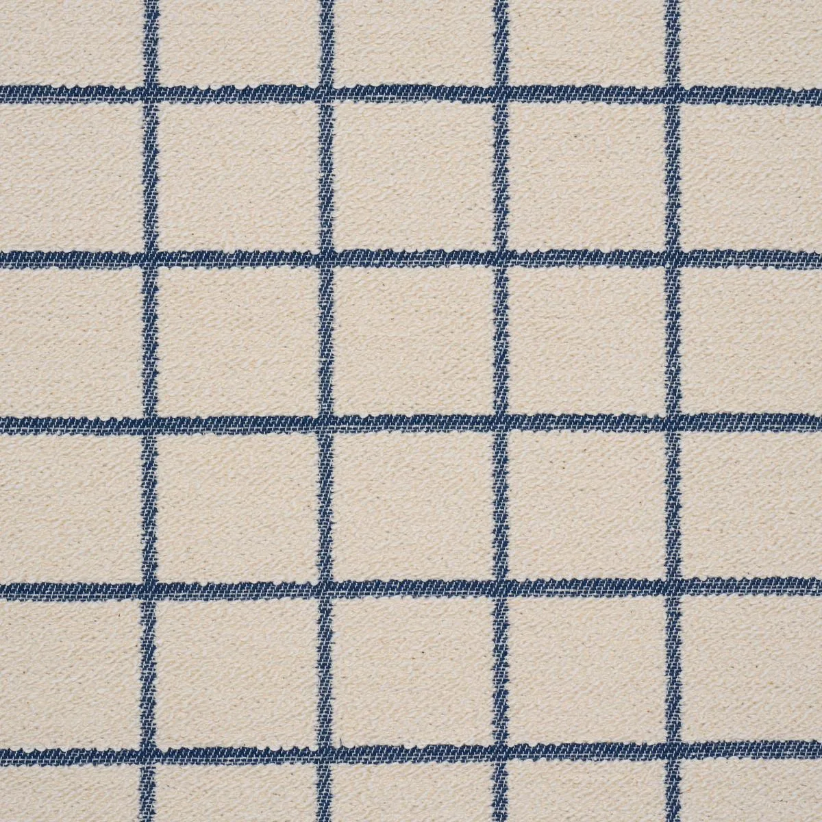 Schumacher 85921 Tucson Grid Blue fabric swatch