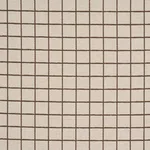 Schumacher 85920 Tucson Grid Brown fabric swatch