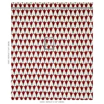 Schumacher 179823 Tulip Hand Block Iron & Indigo fabric swatch