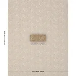 Schumacher 85830 Tulipano Caramel fabric swatch
