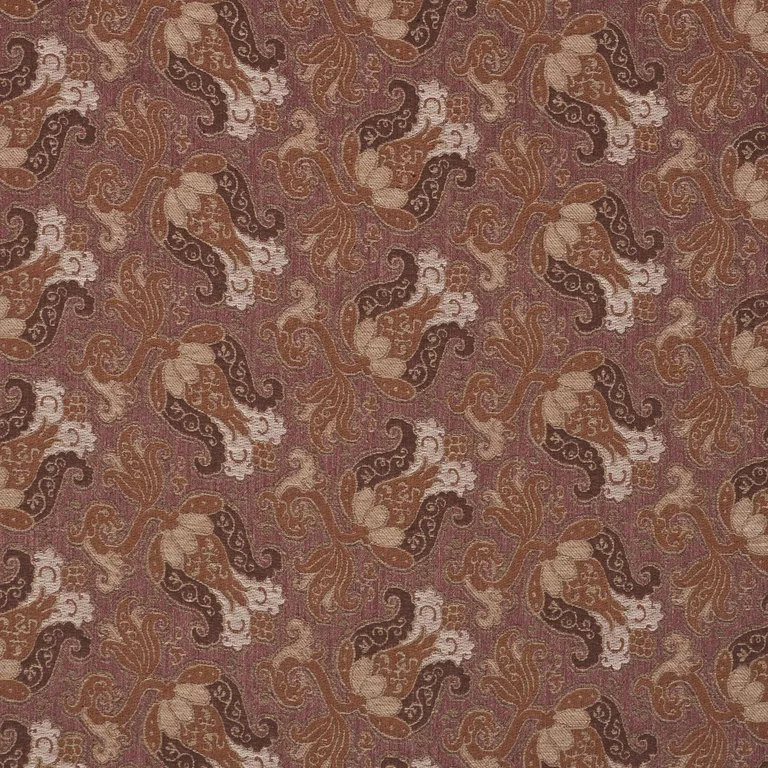 Schumacher 85832 Tulipano Orchid fabric swatch