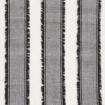 Schumacher 73591 Tulum Casement Black fabric swatch