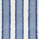 Schumacher 73590 Tulum Casement Blue fabric swatch
