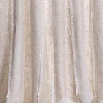 Schumacher 73596 Tulum  Casement Flax fabric swatch