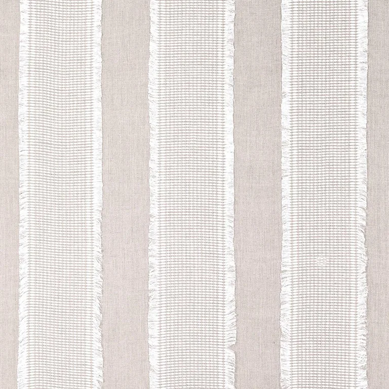 Schumacher 73596 Tulum  Casement Flax fabric swatch