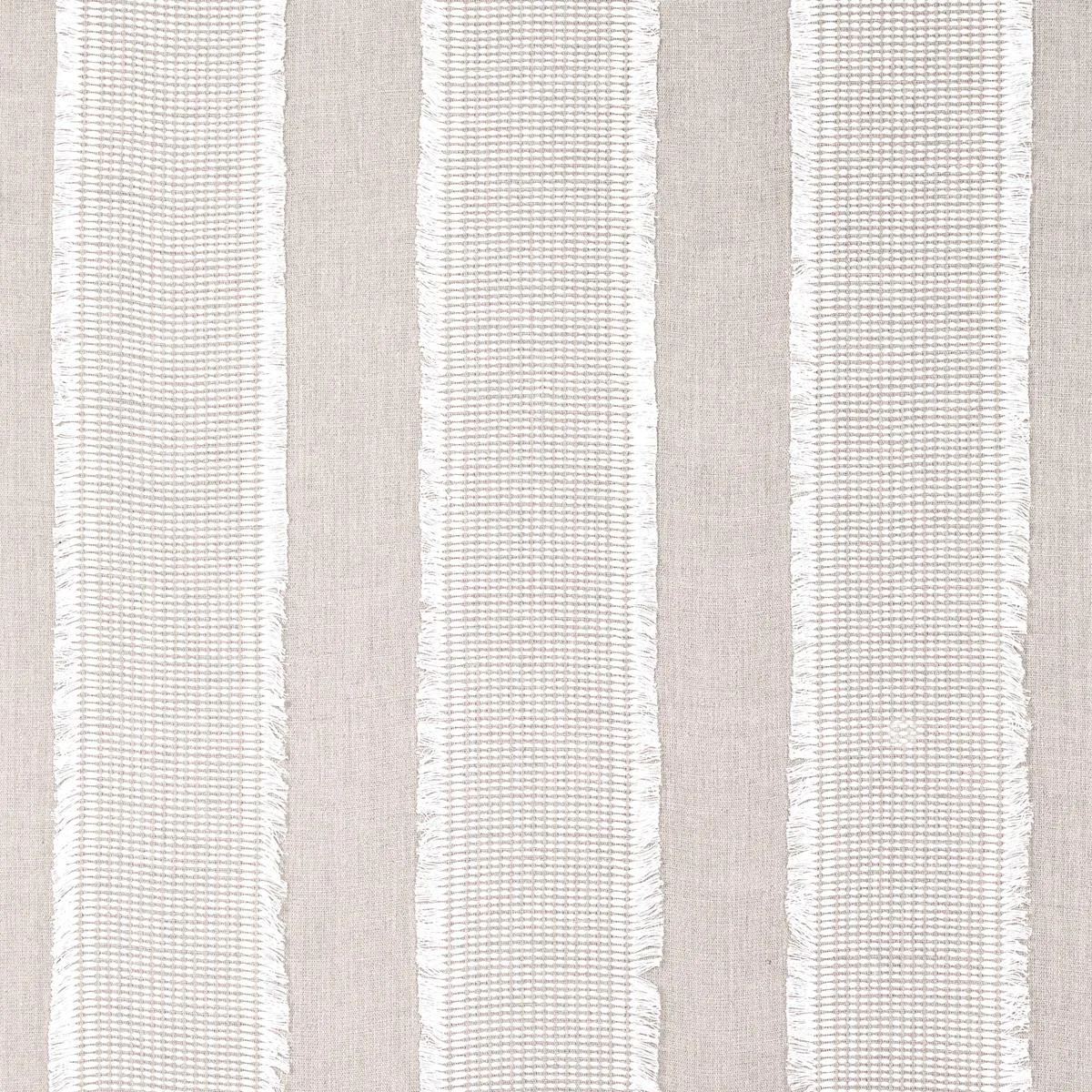 Schumacher 73596 Tulum  Casement Flax fabric swatch
