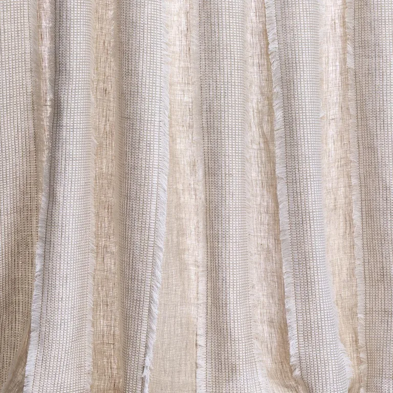 Schumacher 73596 Tulum  Casement Flax fabric swatch