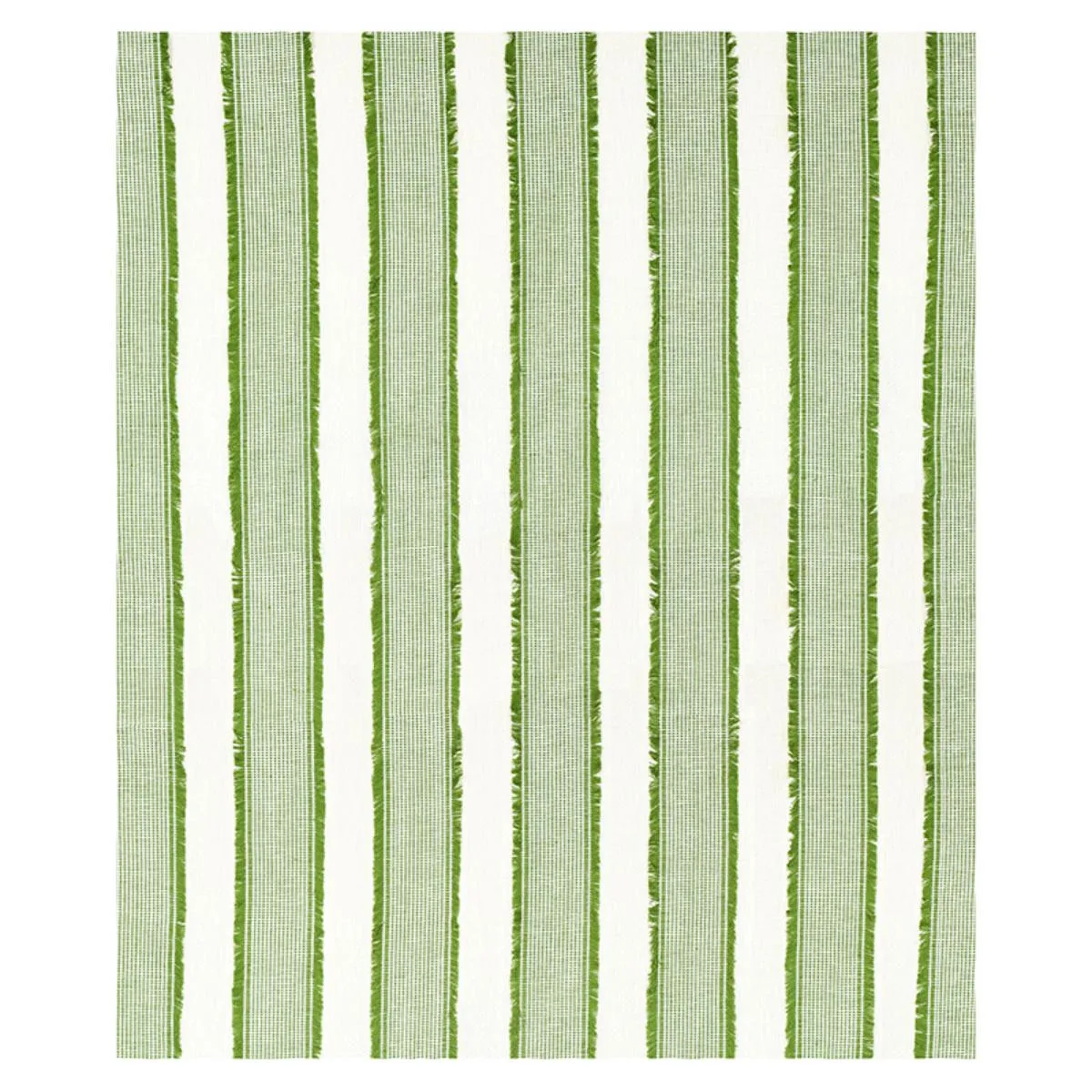Schumacher 73594 Tulum Casement Green fabric swatch
