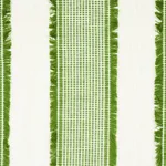 Schumacher 73594 Tulum Casement Green fabric swatch
