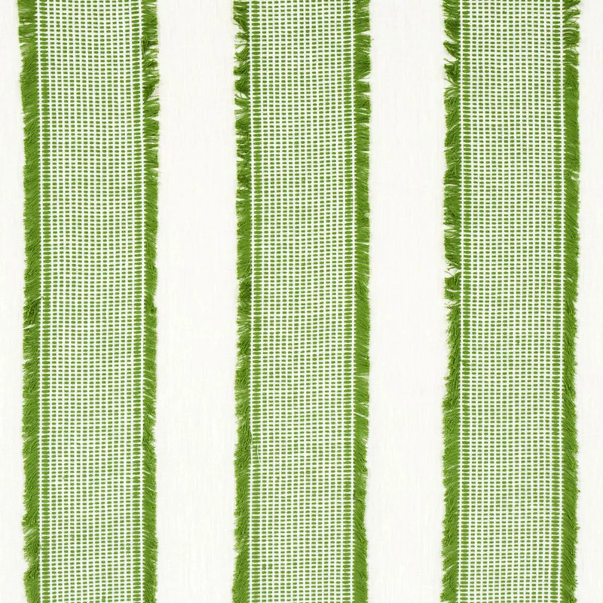 Schumacher 73594 Tulum Casement Green fabric swatch