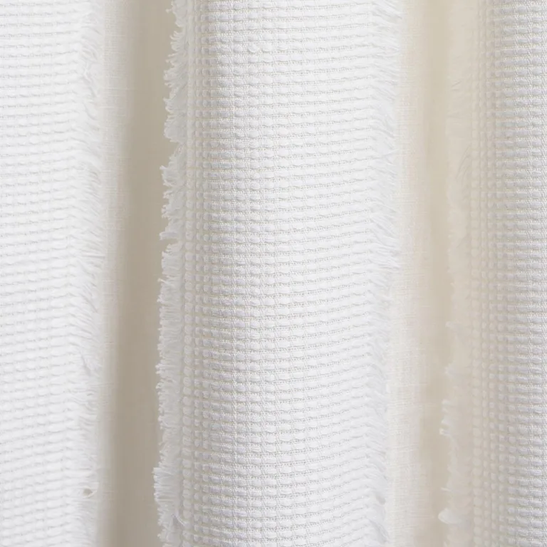 Schumacher 73595 Tulum  Casement Ivory fabric swatch