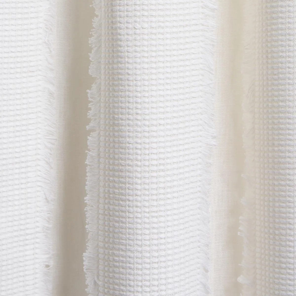 Schumacher 73595 Tulum  Casement Ivory fabric swatch