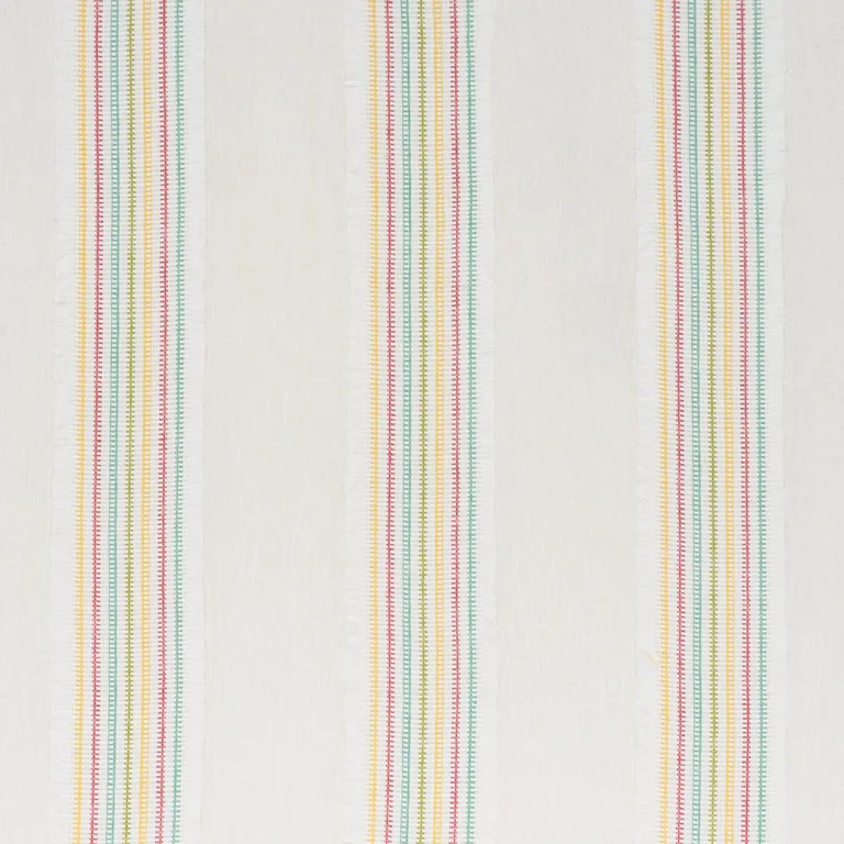 Schumacher 73597 Tulum Casement Mutli fabric swatch