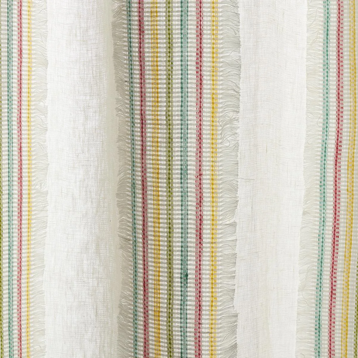 Schumacher 73597 Tulum Casement Mutli fabric swatch