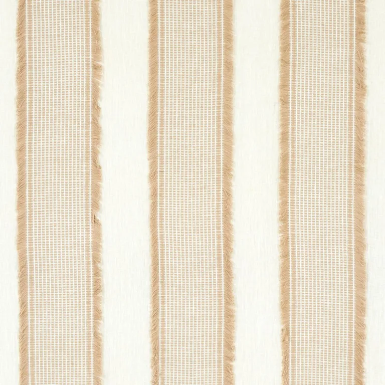 Schumacher 73592 Tulum Casement Natural fabric swatch