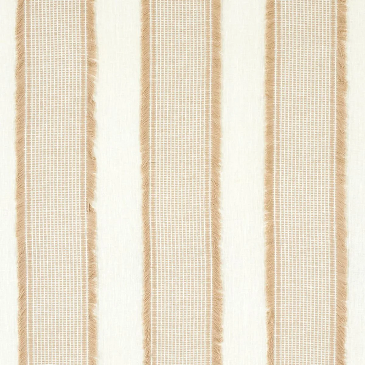 Schumacher 73592 Tulum Casement Natural fabric swatch