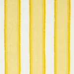 Schumacher 73593 Tulum Casement Yellow fabric swatch