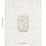 Schumacher 79513 Tumble Weed éPinglé Pebble fabric swatch