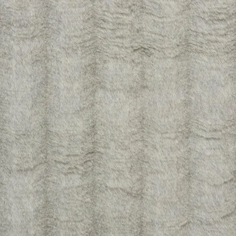 Schumacher 76461 Tundra Light Grey fabric swatch