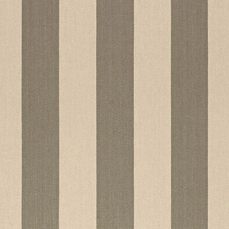Schumacher 67560 Tundra Linen Stripe Chanterelle fabric swatch