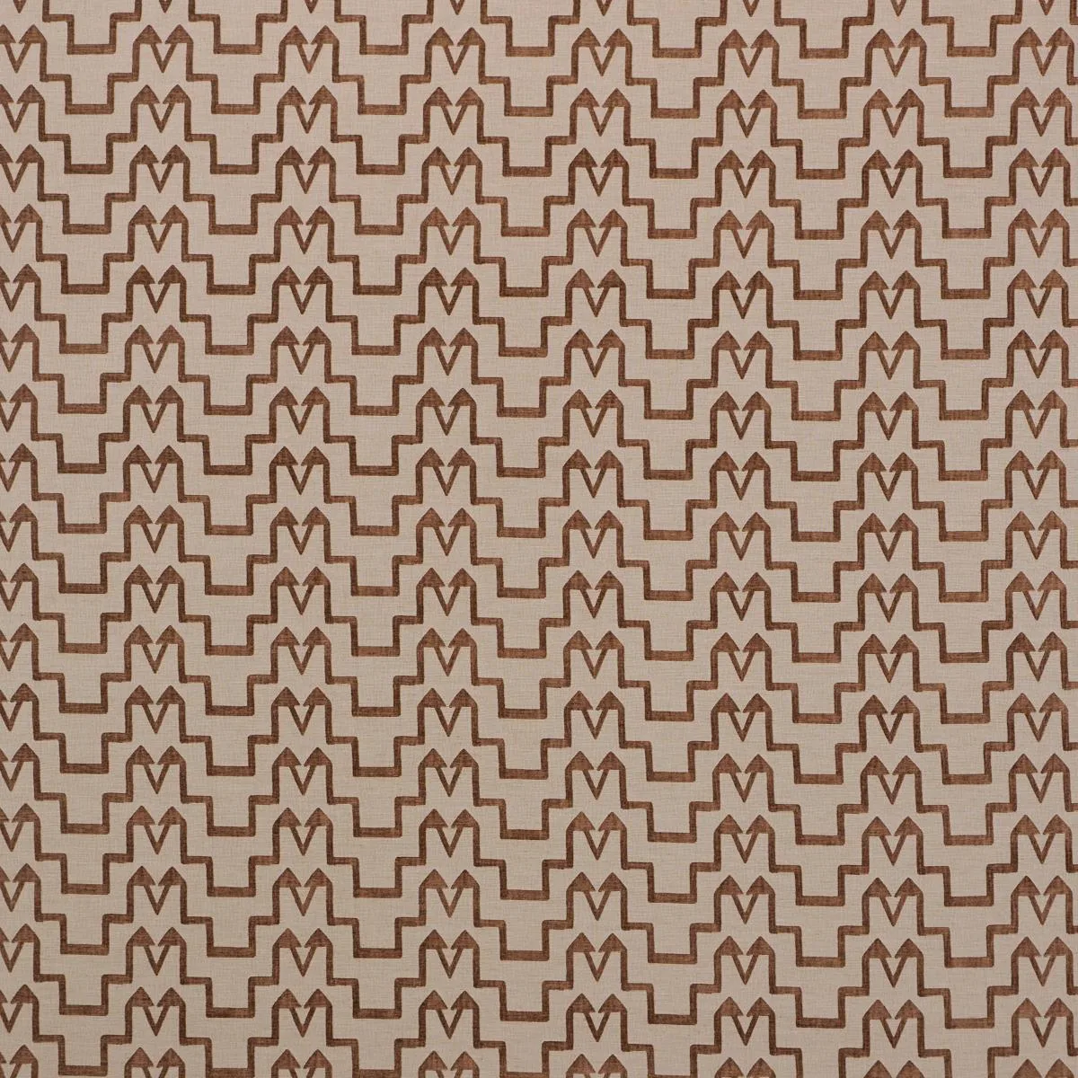 Schumacher 71245 Turkish Step Biscuit fabric swatch