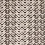 Schumacher 71244 Turkish Step Brown fabric swatch