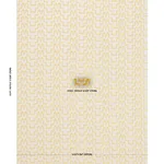 Schumacher 71247 Turkish Step Mimosa Glow fabric swatch