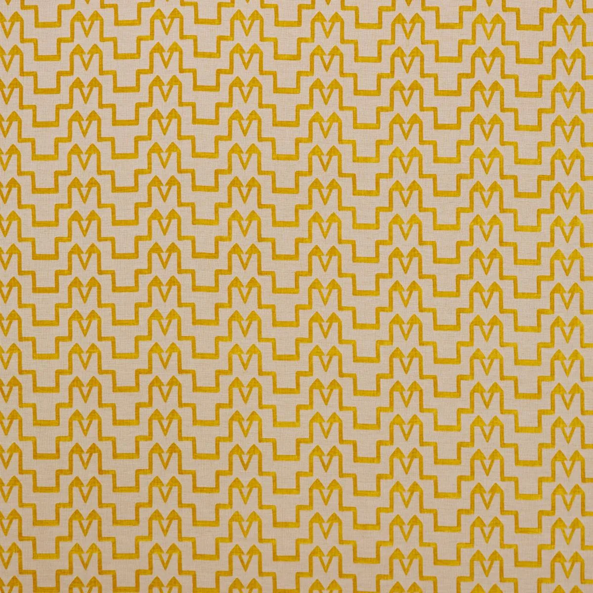 Schumacher 71247 Turkish Step Mimosa Glow fabric swatch