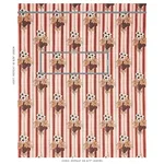 Schumacher 179991 Turnip Carnation fabric swatch