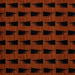 Schumacher 71226 Tutsi Cinnamon fabric swatch