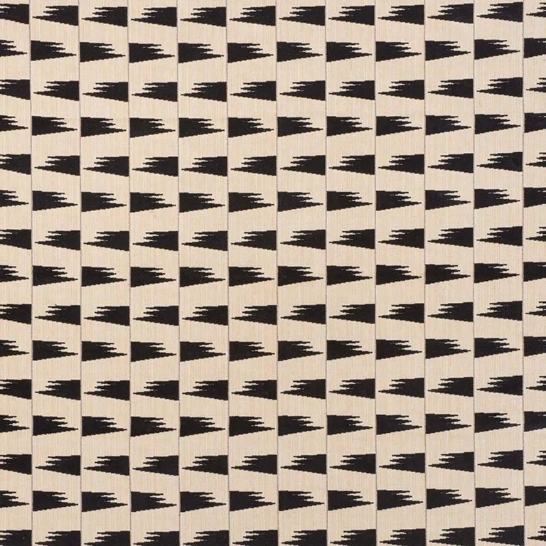 Schumacher 71220 Tutsi Ivory fabric swatch