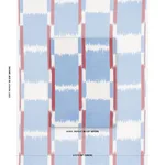 Schumacher 181280 Tuzla Chambray fabric swatch