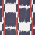 Schumacher 181281 Tuzla Indigo fabric swatch