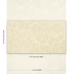 Schumacher 180501 Twiggy Silk Champagne fabric swatch