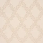 Schumacher 86642 Tyninghame Trellis Ivory fabric swatch
