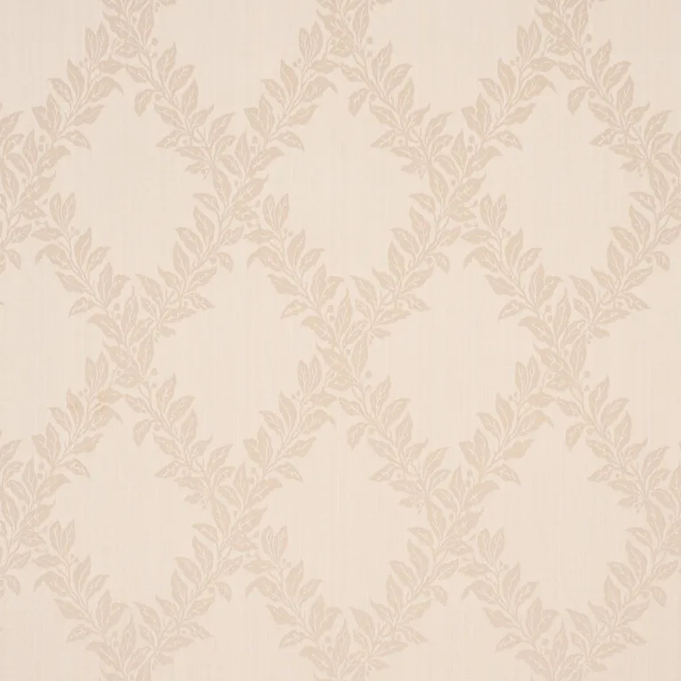 Schumacher 86642 Tyninghame Trellis Ivory fabric swatch