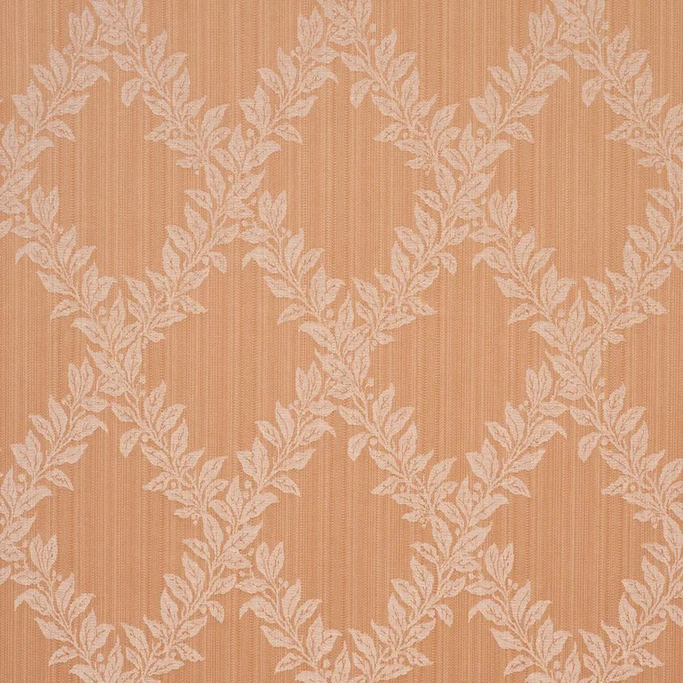 Schumacher 86641 Tyninghame Trellis Spice fabric swatch