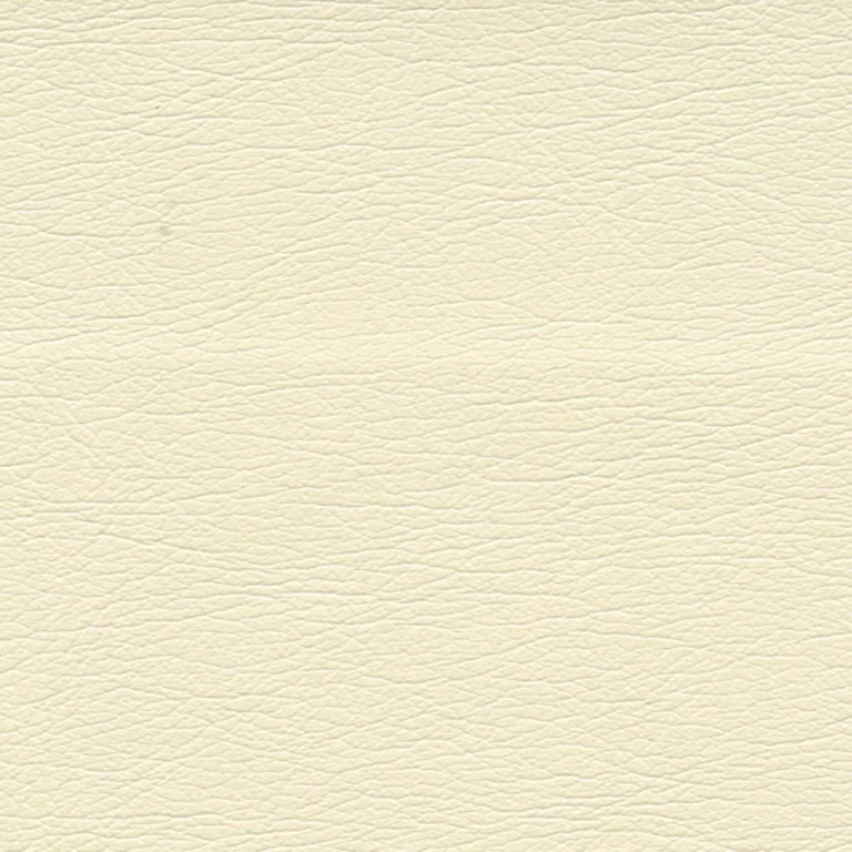 Schumacher 291-3700 Ultraleather Ivory fabric swatch