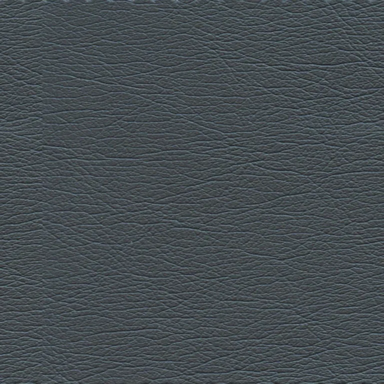 Schumacher 322-2691 Ultraleather Pearlized Deep Sea fabric swatch