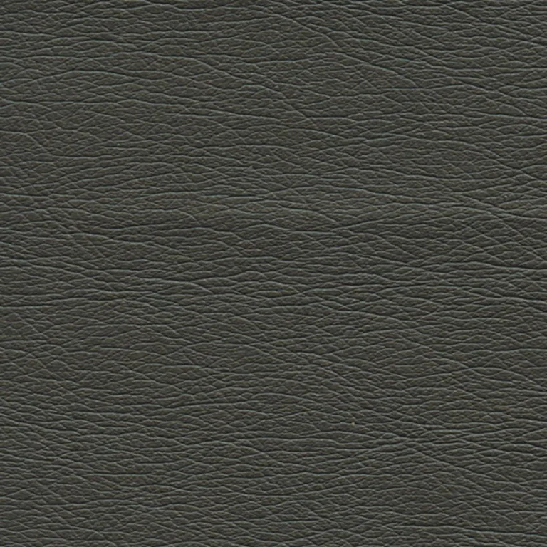Schumacher 322-5814 Ultraleather Pearlized Licorice fabric swatch