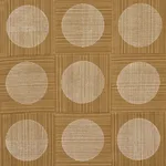 Schumacher 182300 Una Hand Block Print Ochre fabric swatch
