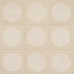 Schumacher 182301 Una Hand Block Print Sand fabric swatch