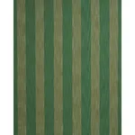 Schumacher 86231 Universal Stripe Emerald fabric swatch