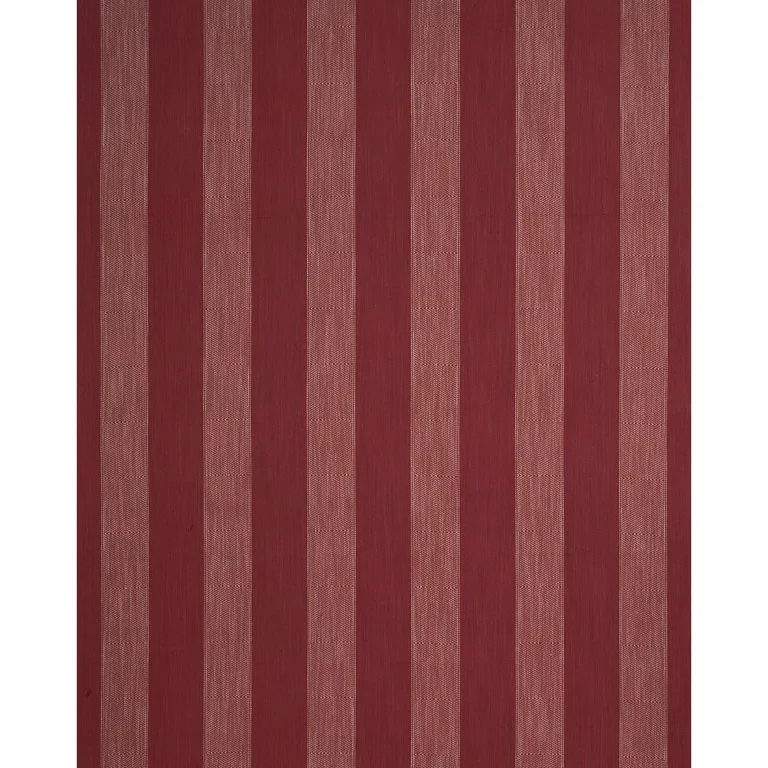 Schumacher 86230 Universal Stripe Ruby fabric swatch