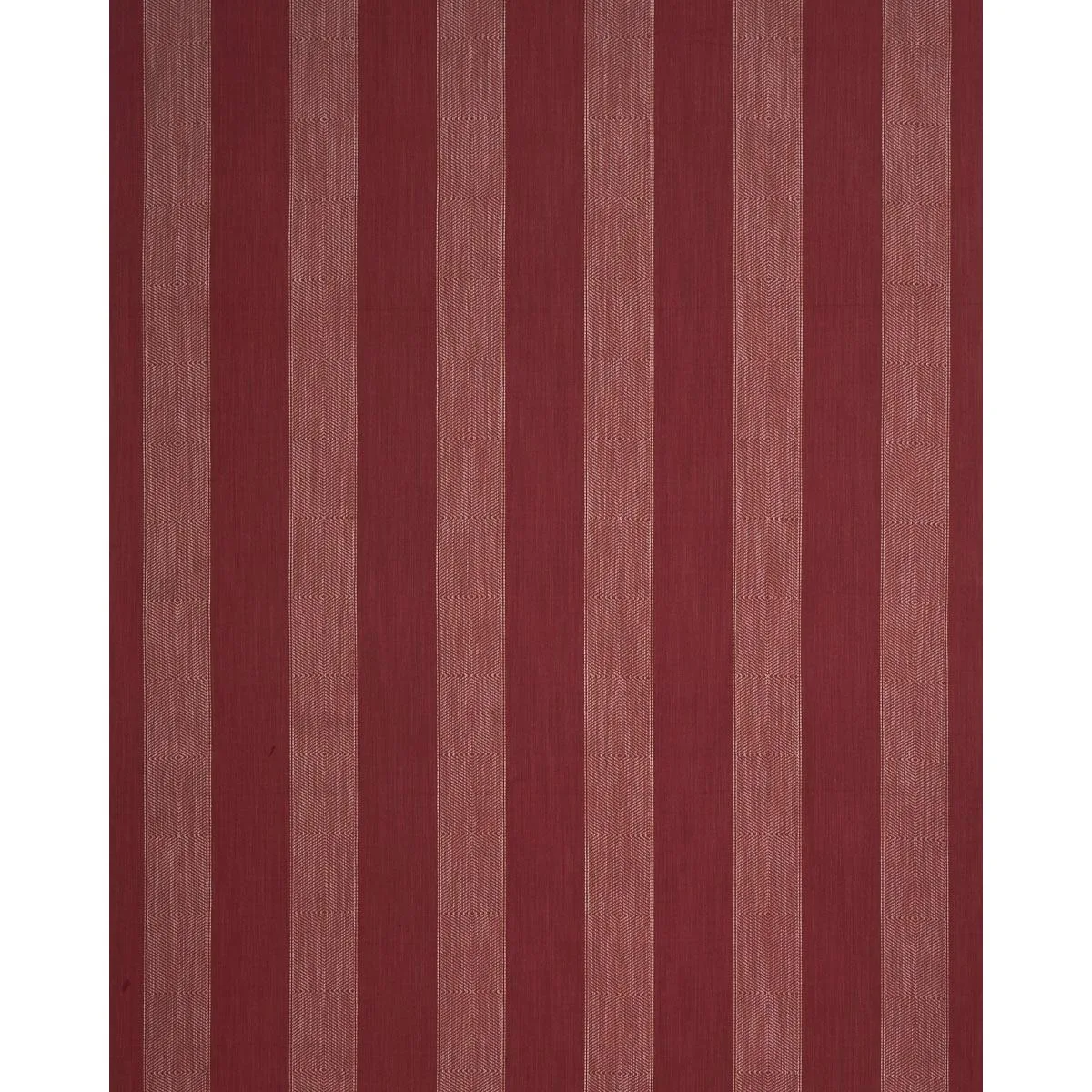 Schumacher 86230 Universal Stripe Ruby fabric swatch