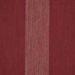 Schumacher 86230 Universal Stripe Ruby fabric swatch